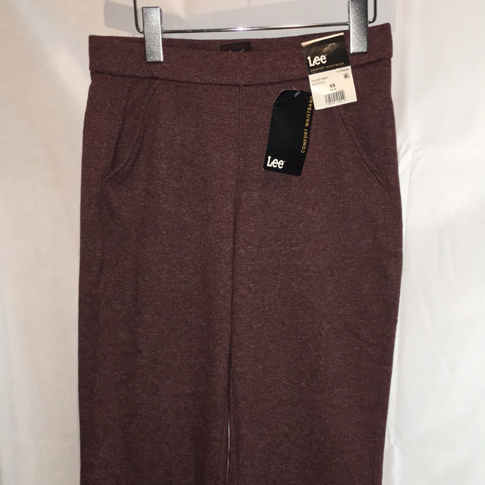 NWT Soft Knit Lee Trouser Pants | Size XS